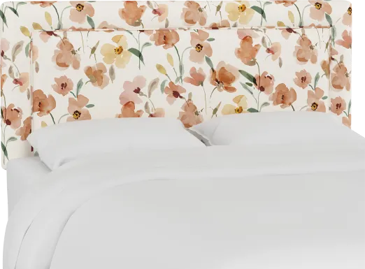 Sweet Plains Cream King Upholstered Bed