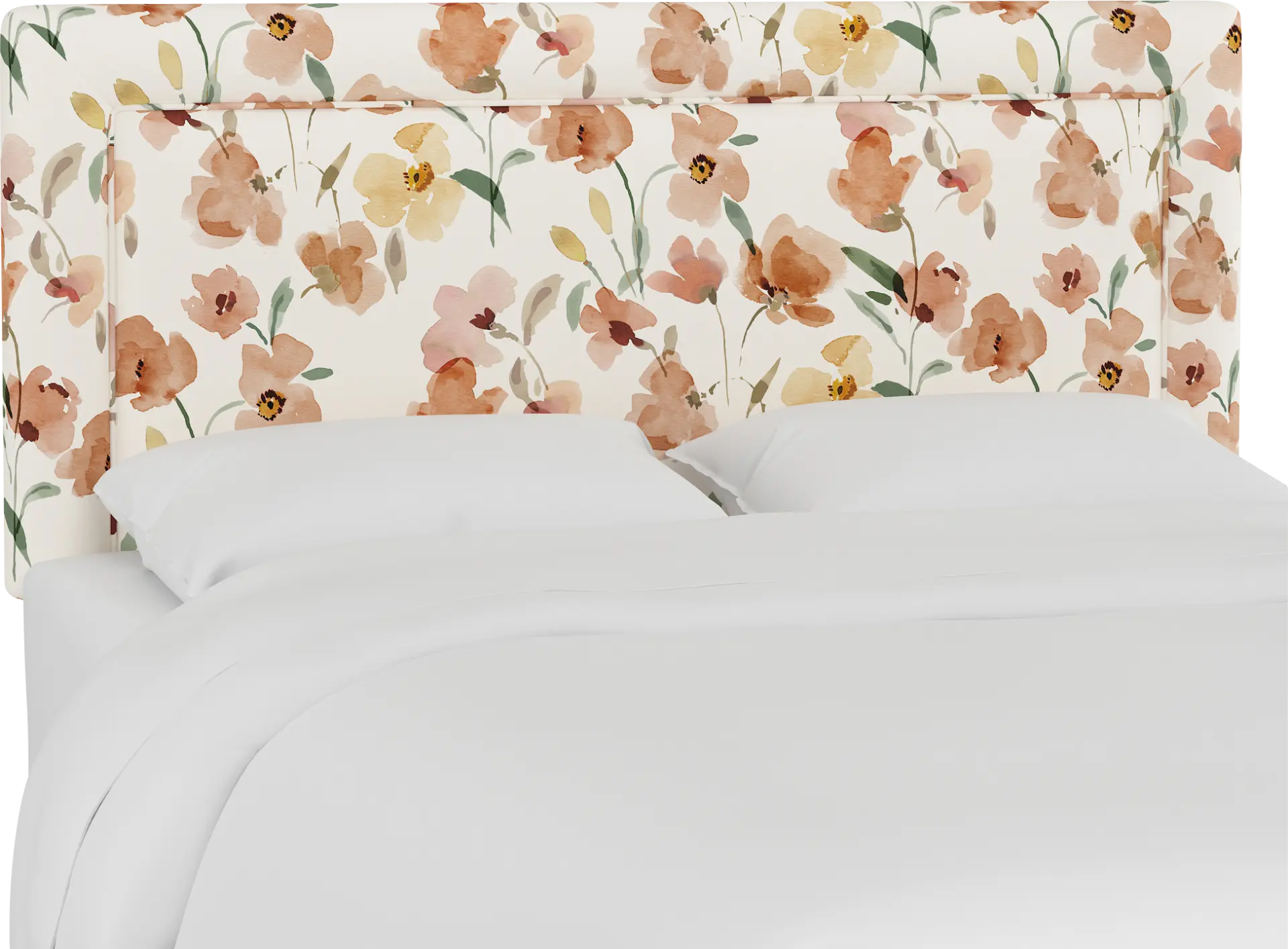 Sweet Plains Cream King Upholstered Bed