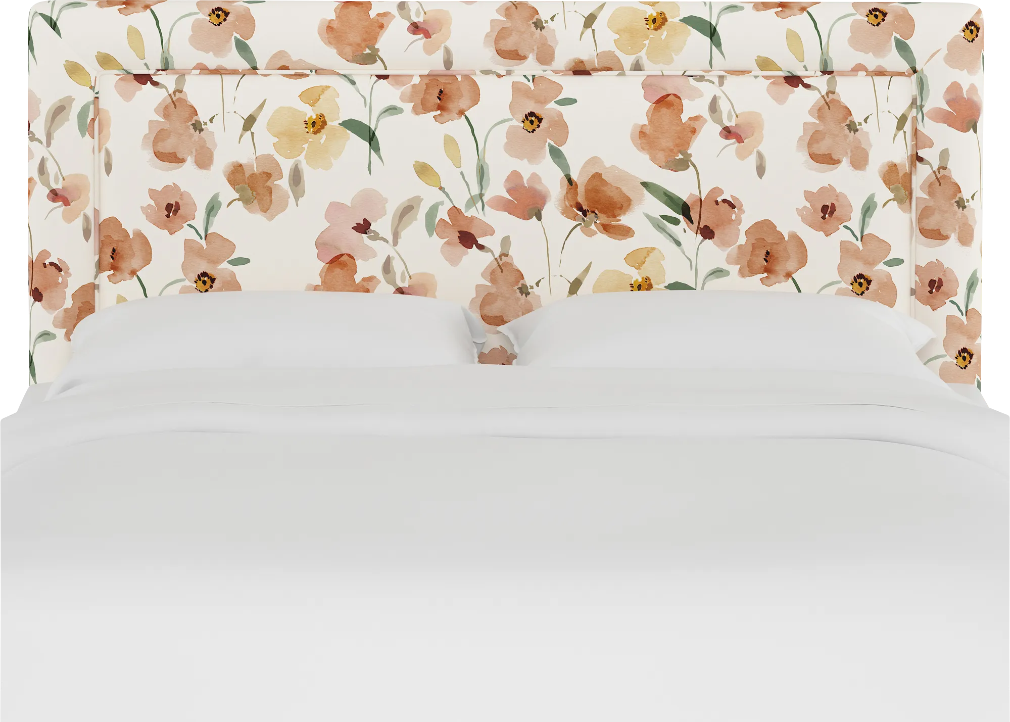 Sweet Plains Cream King Upholstered Headboard - Thumbnail - Image 1