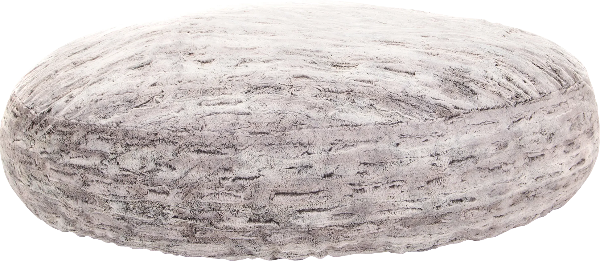 Kids Winter Dream Silver Large Faux Fur Bean Bag - Thumbnail - Image 1