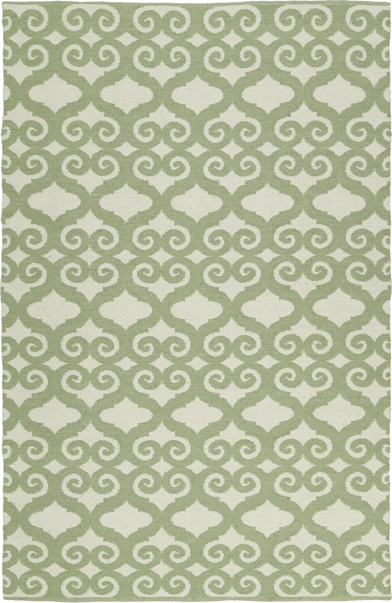 Kaholo Green 8' x 10' Indoor/Outdoor Rug - Image 1