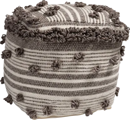 Chessington Brown Pouf