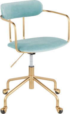Corkern Blue Desk Chair
