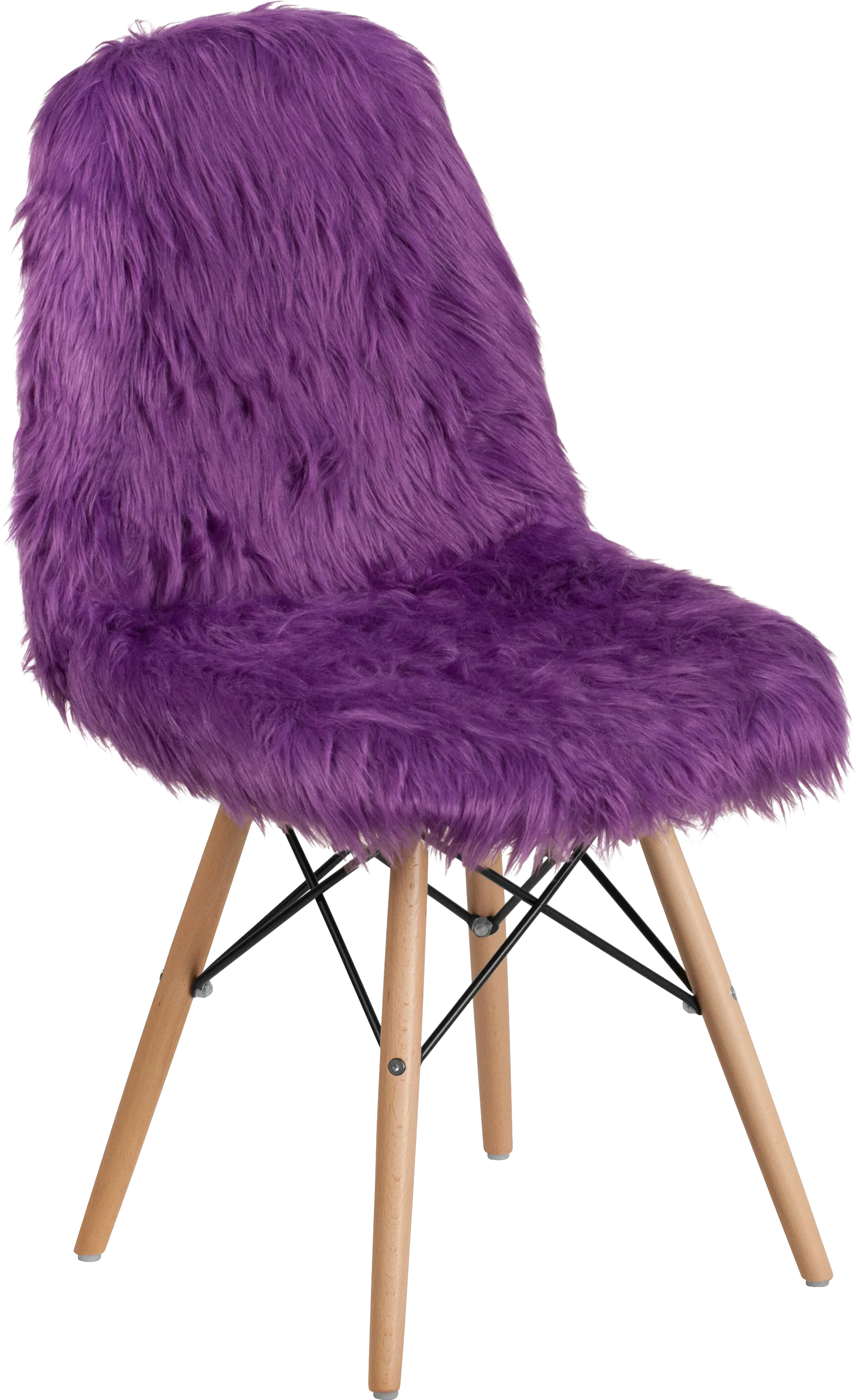Kids Crestmount Purple Accent Chair