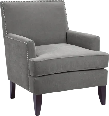 Aubinwood Gray Accent Chair