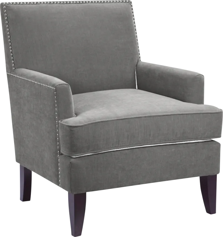Aubinwood Gray Accent Chair