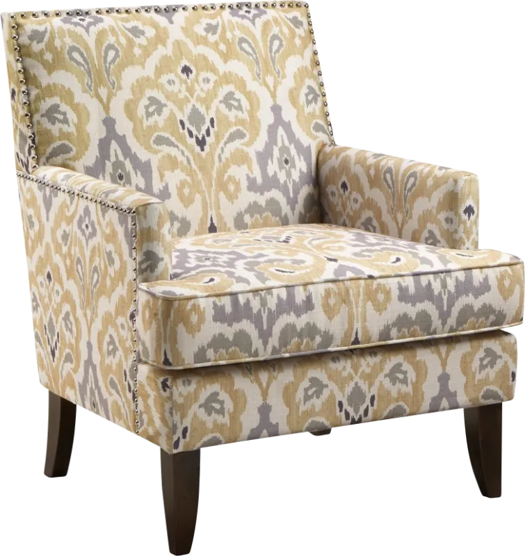 Aubinwood Yellow Accent Chair