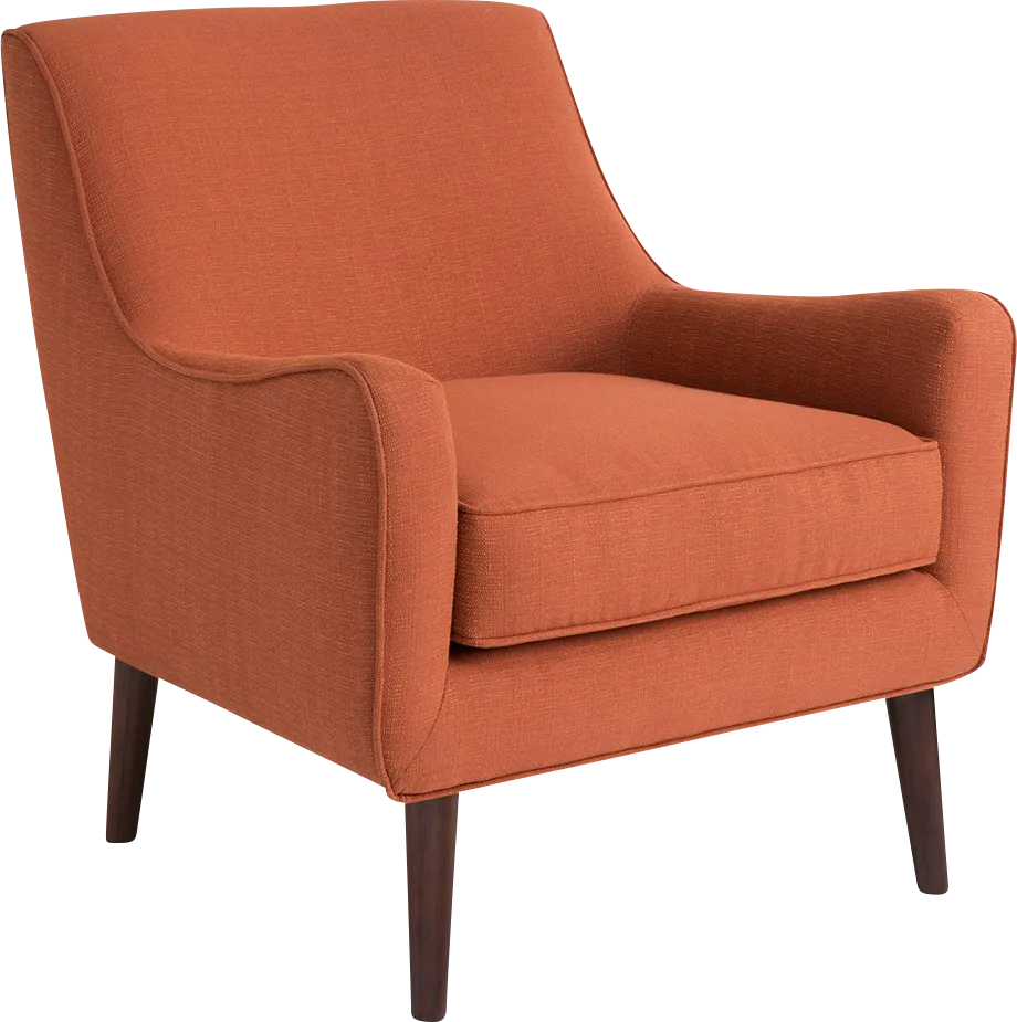 Frostwood Orange Accent Chair - Thumbnail - Image 1