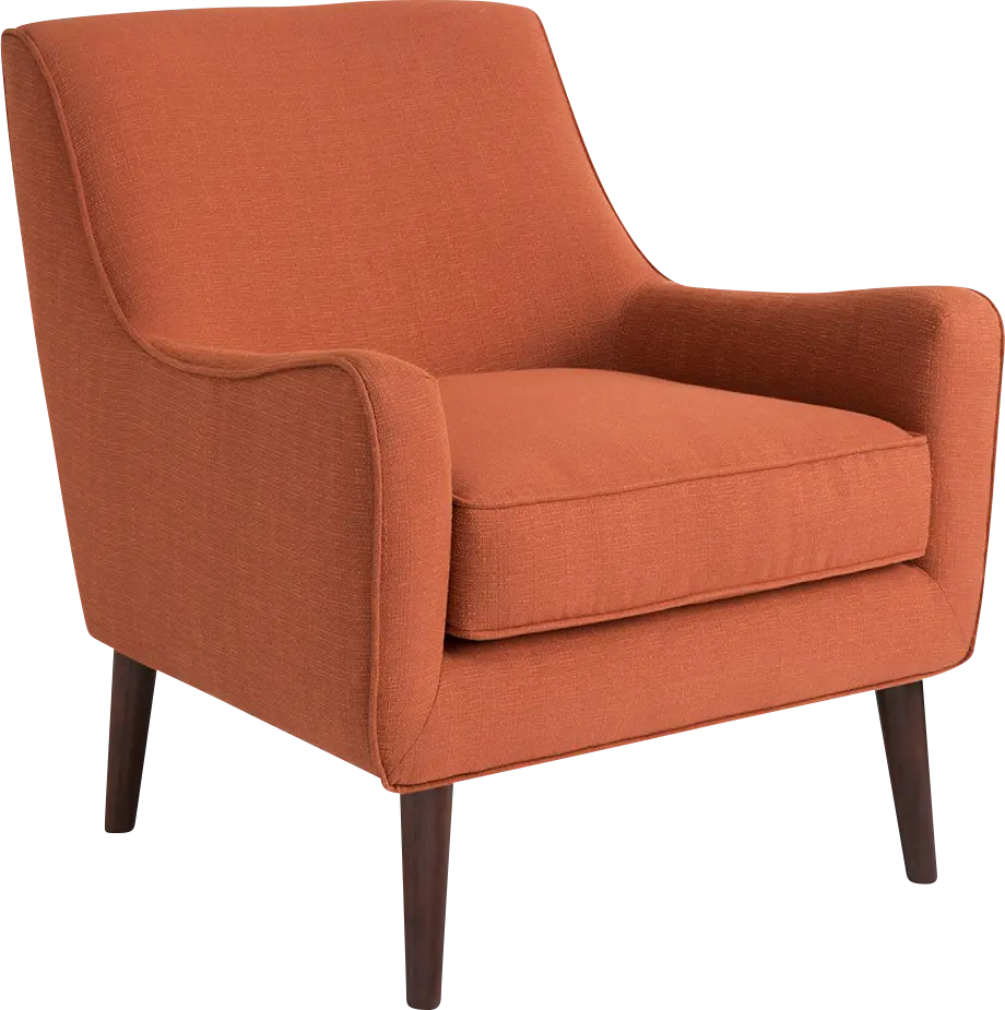 Frostwood Orange Accent Chair