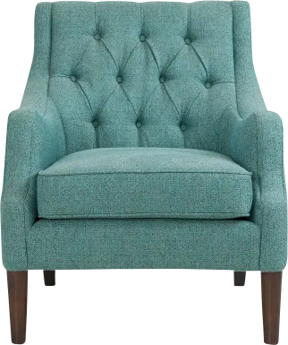 Parknoll Teal Accent Chair