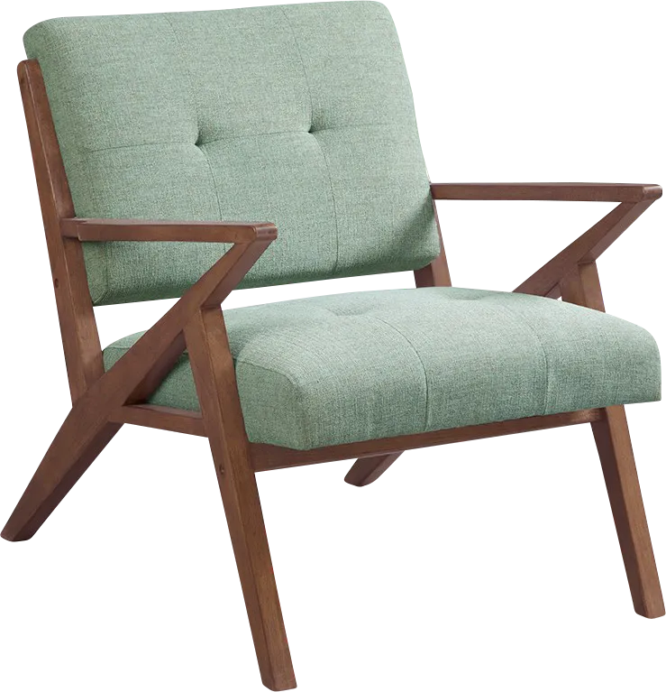 Rawlins Blue Accent Chair - Image 1