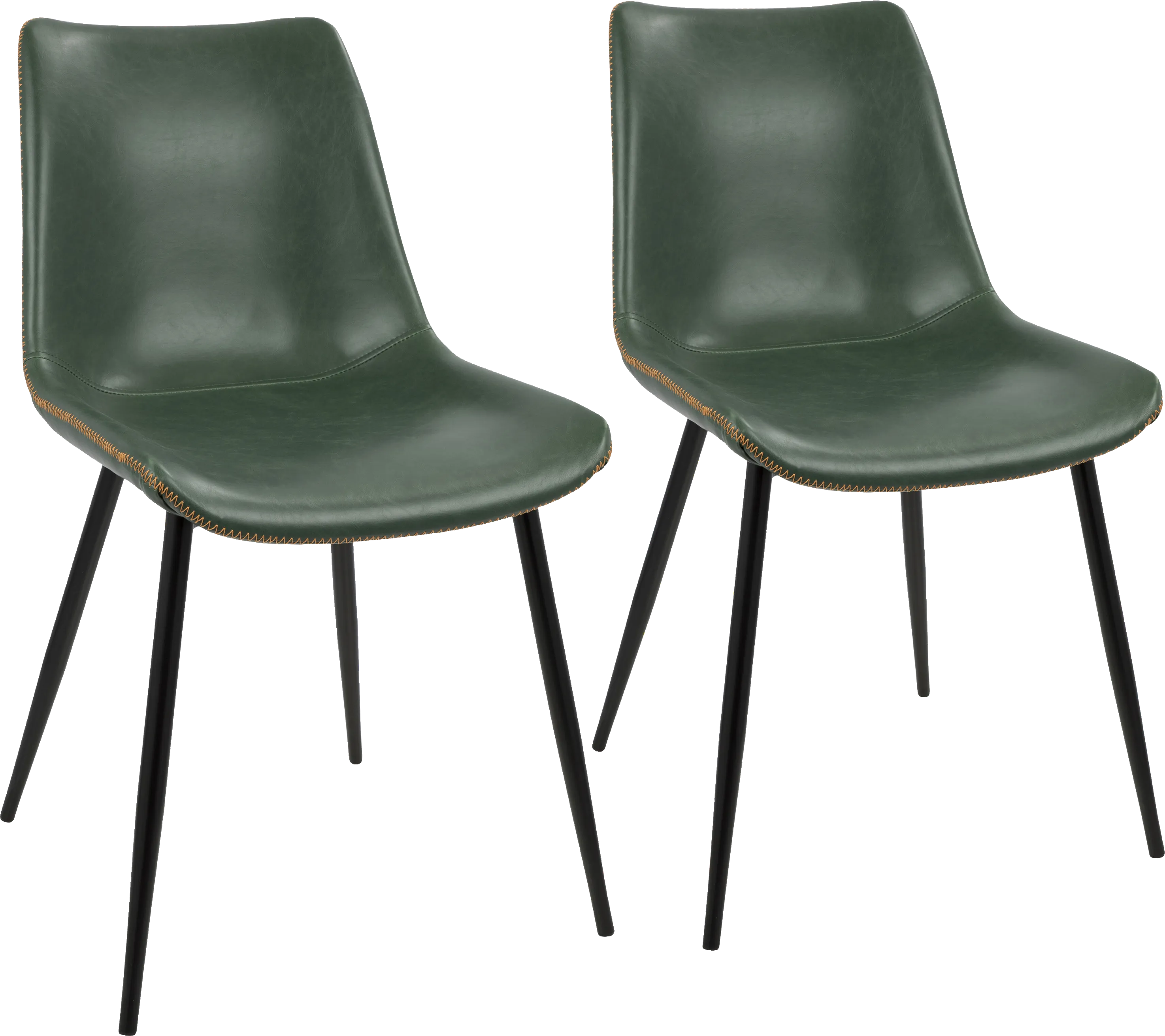 Tobin Green Dining Chair (Set of 2) - Thumbnail - Image 1