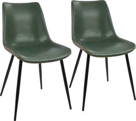 Tobin Green Dining Chair (Set of 2)