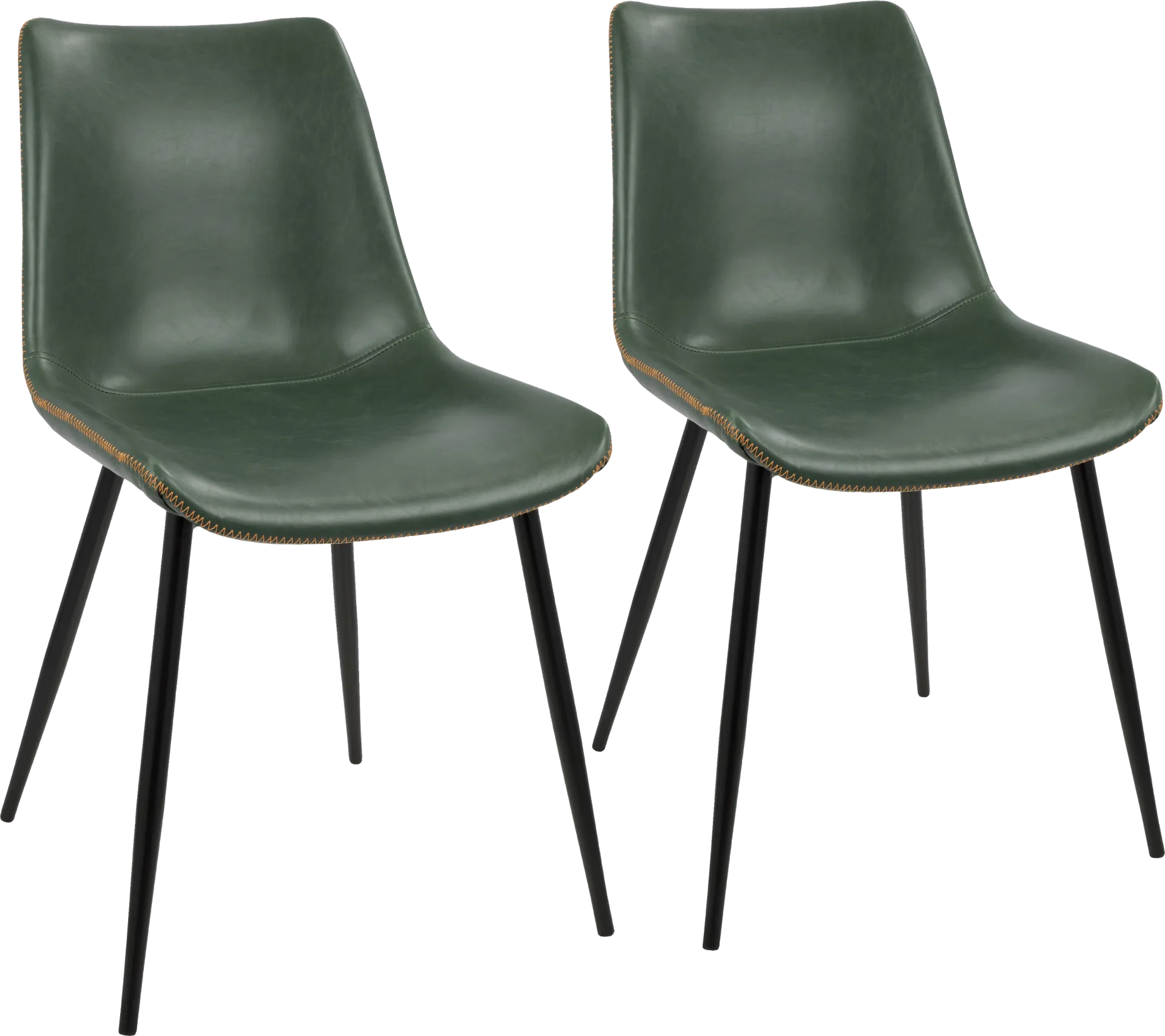 Tobin Green Dining Chair (Set of 2) - Image 1