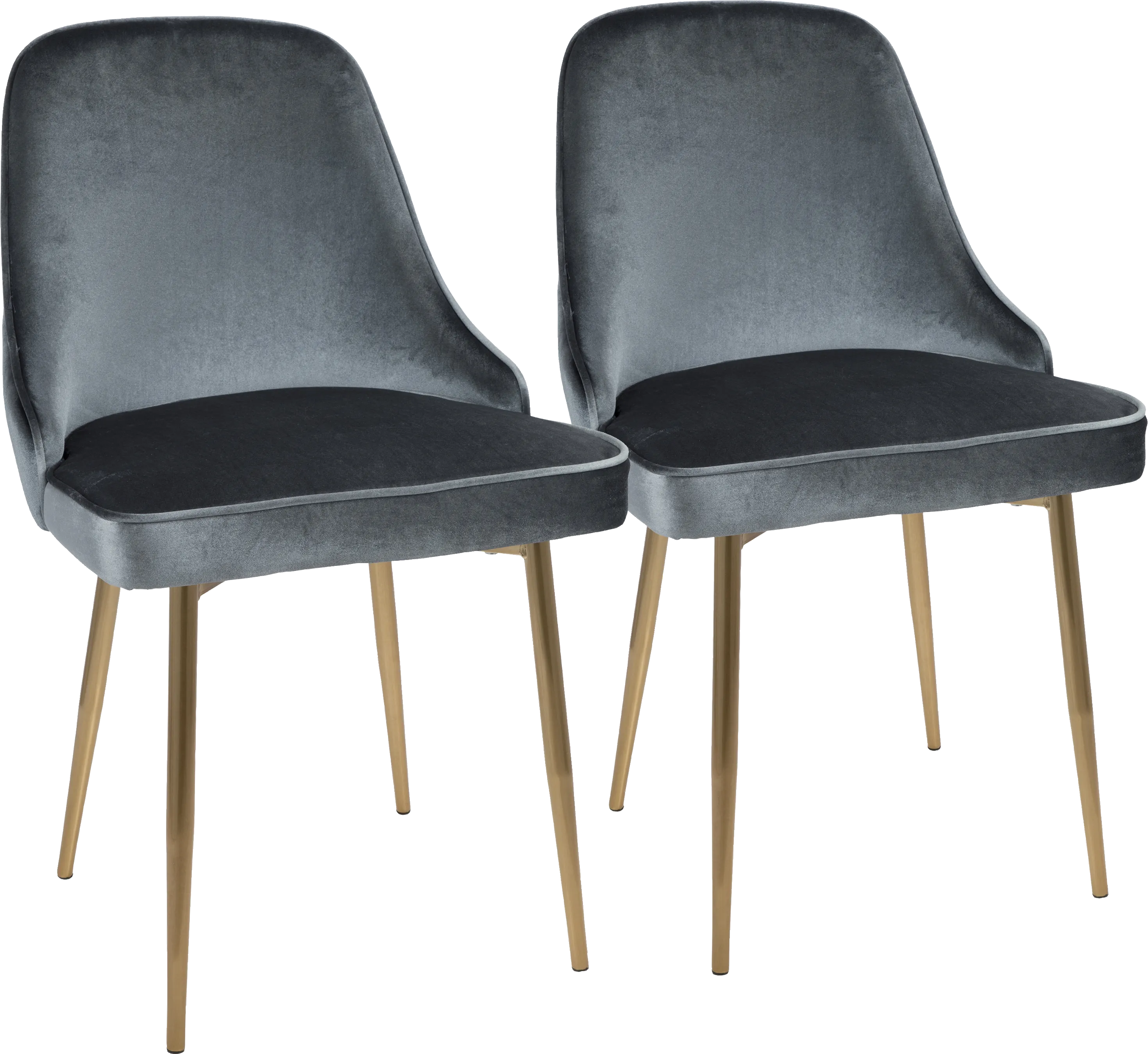 Clovis Blue Dining Chair, Set of 2 - Thumbnail - Image 1