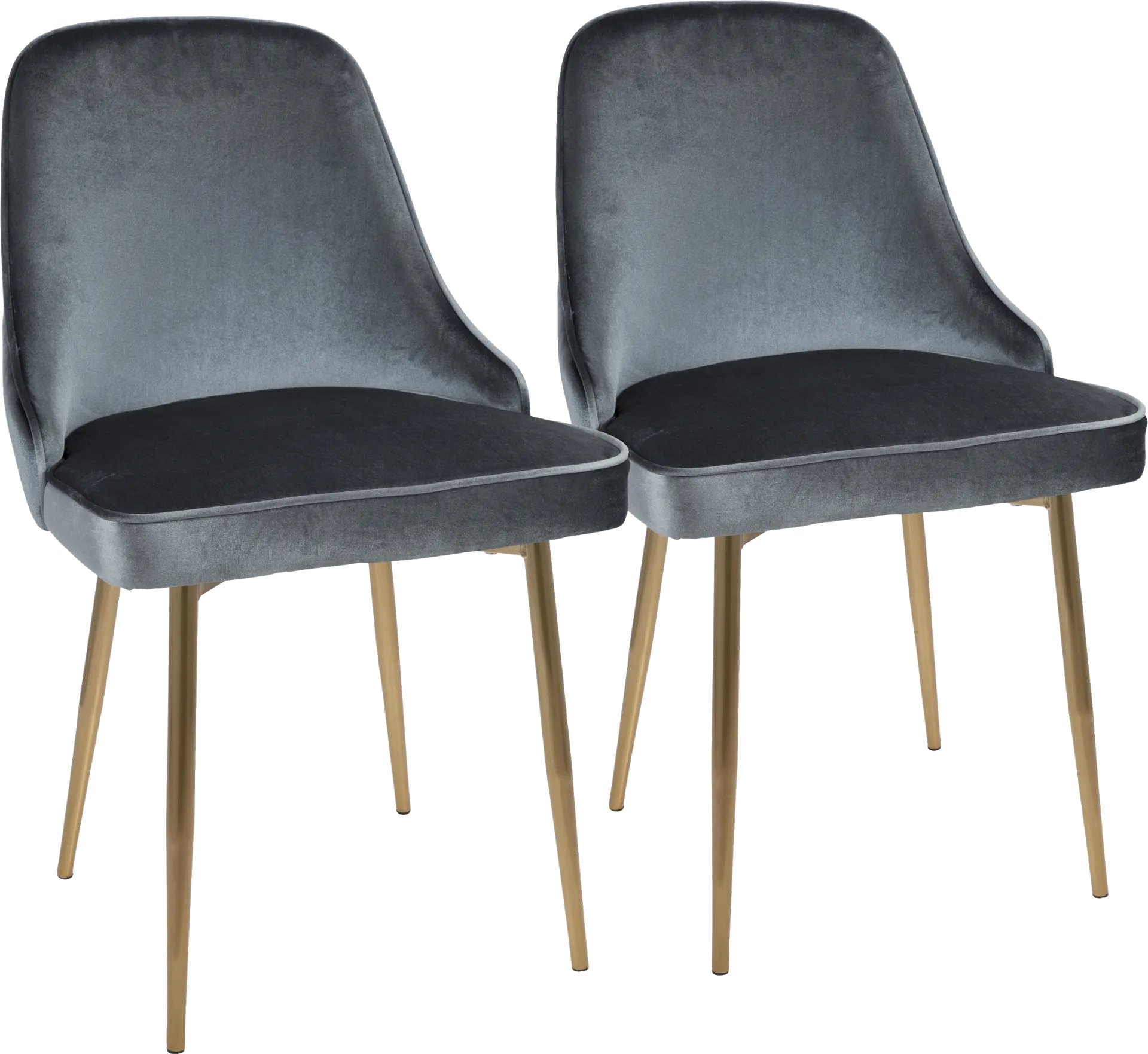 Clovis Blue Dining Chair, Set of 2 - Image 1