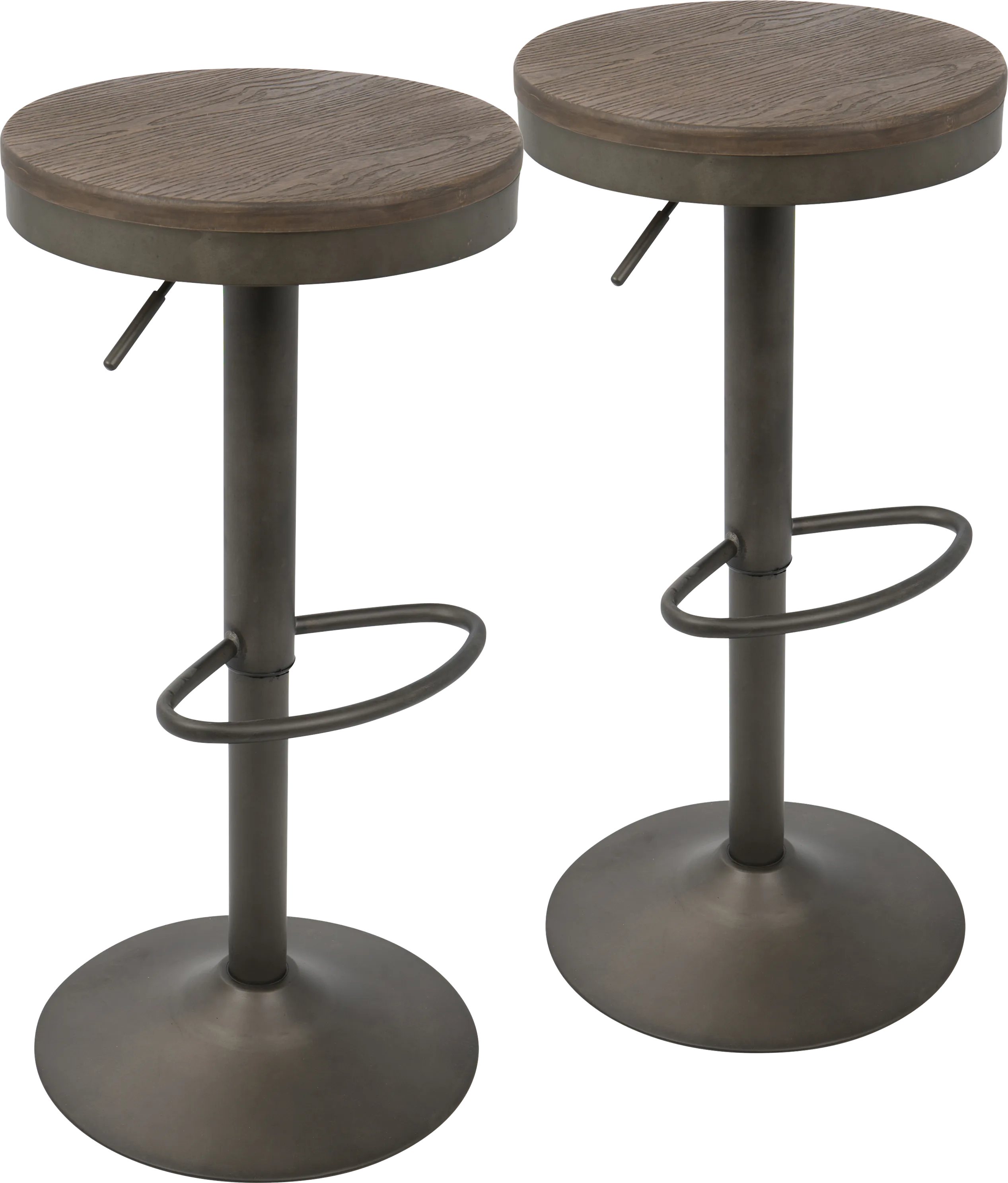 Chaz Brown Barstool (Set of 2) - Thumbnail - Image 1