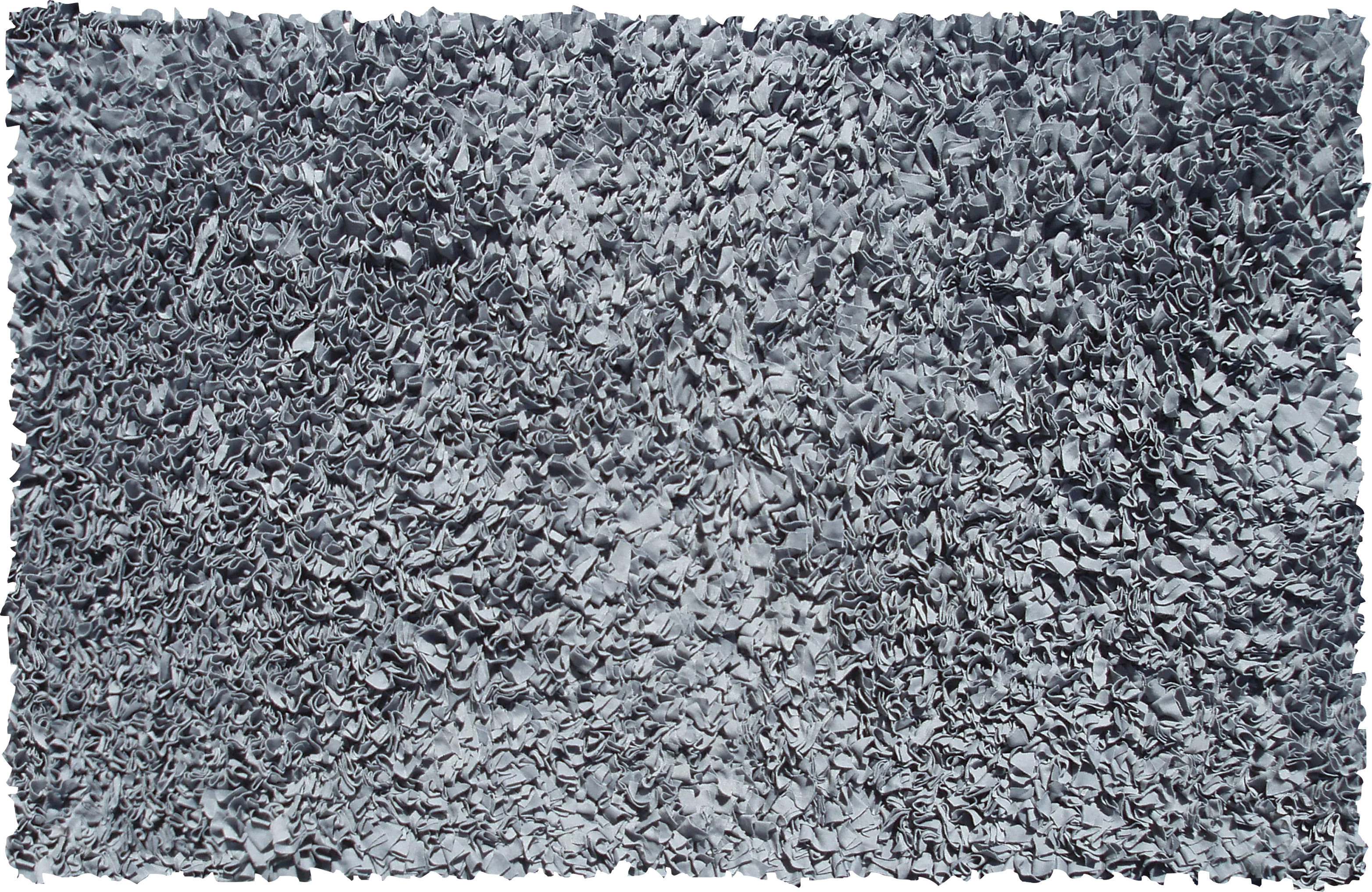 Kids Fuzzy Clouds Gray 5' x 8' Rug - Thumbnail - Image 1