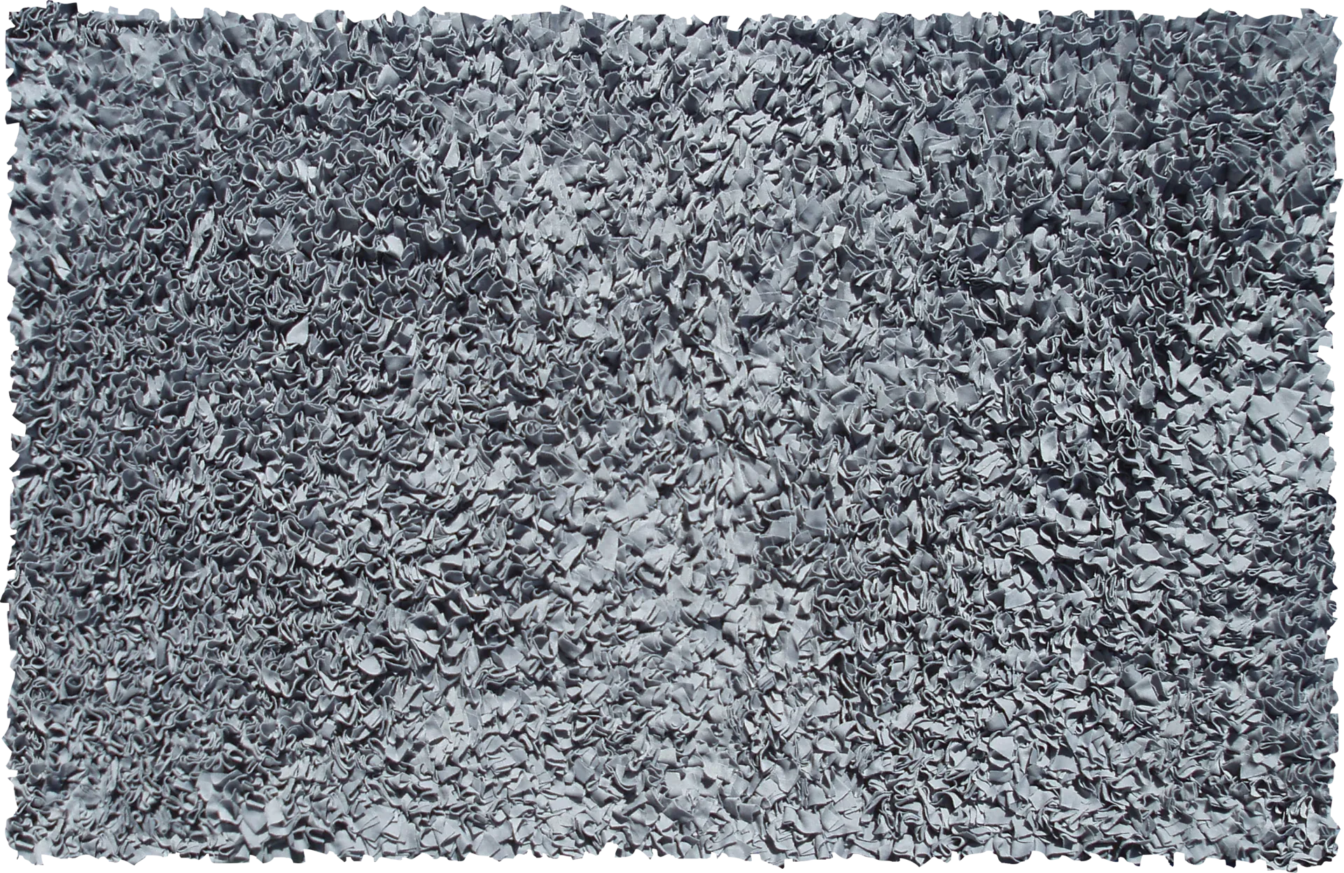 Kids Fuzzy Clouds Gray 5' x 8' Rug - Image 1