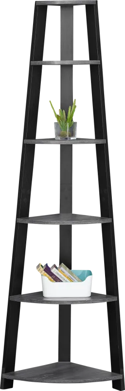 Willomet Gray Bookcase