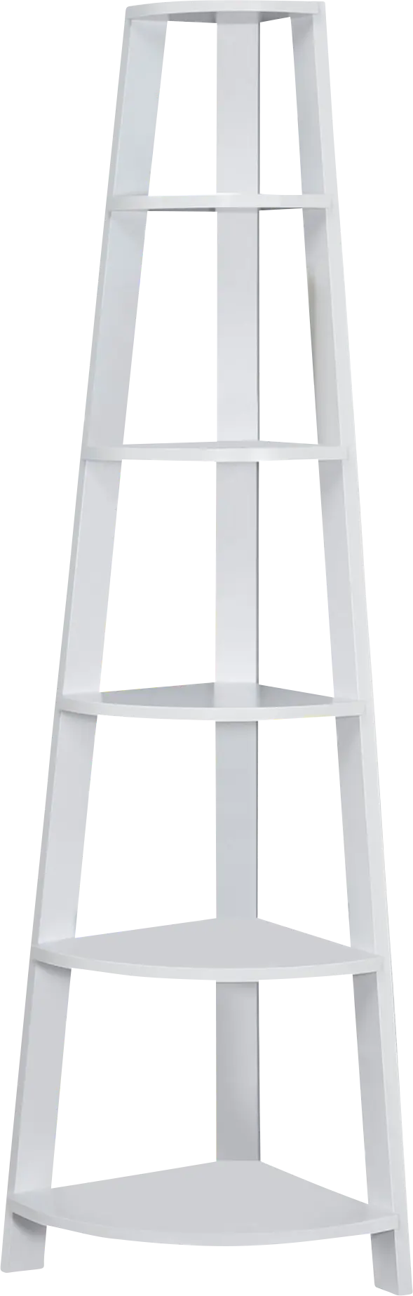 Korgan White Bookcase