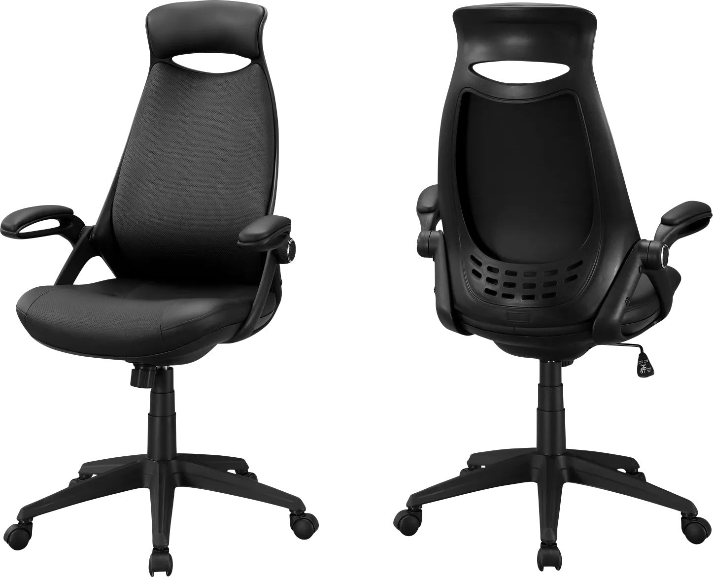 Oakvale Black Desk Chair - Thumbnail - Image 1