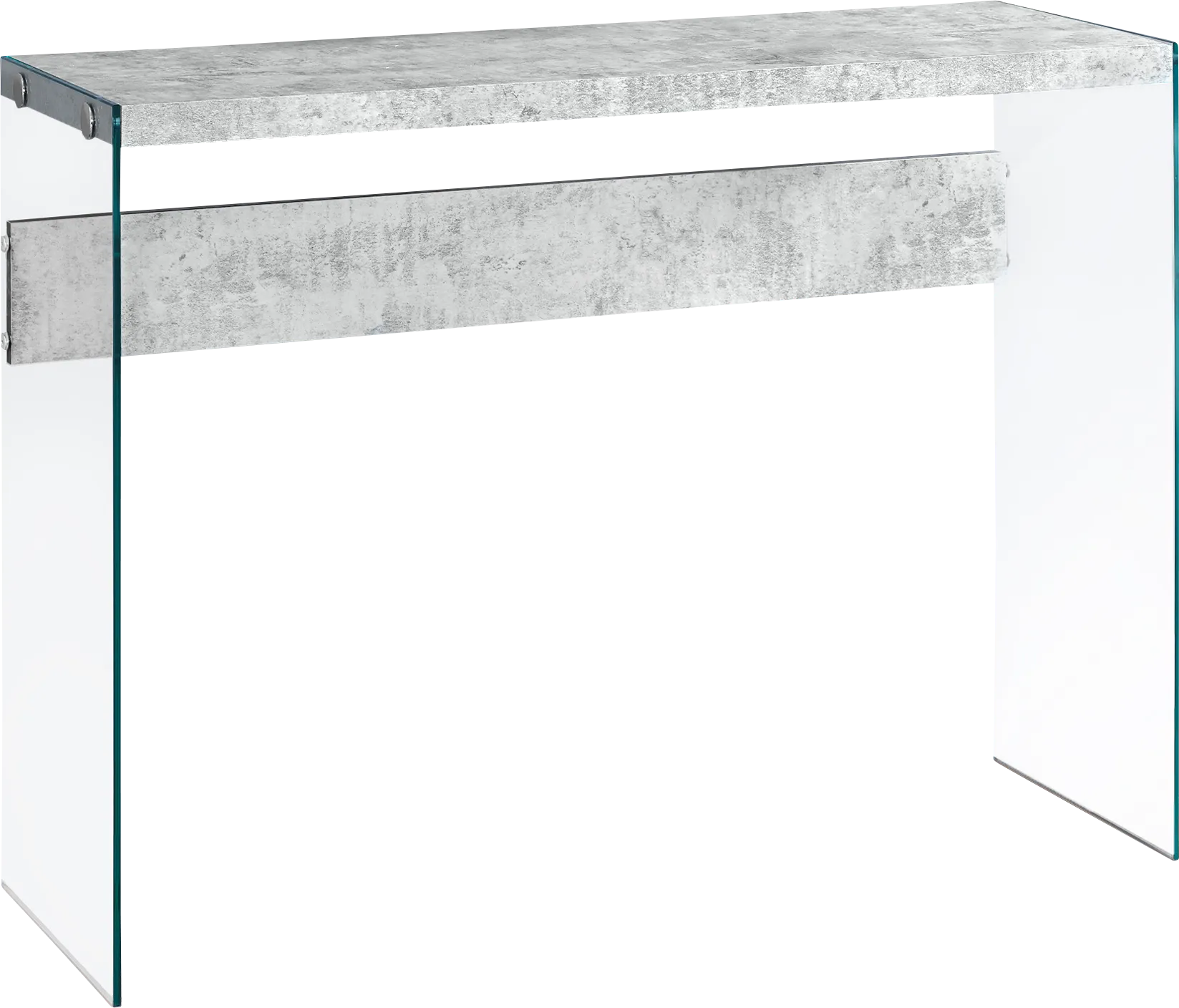 Housely Gray Console Table - Thumbnail - Image 1