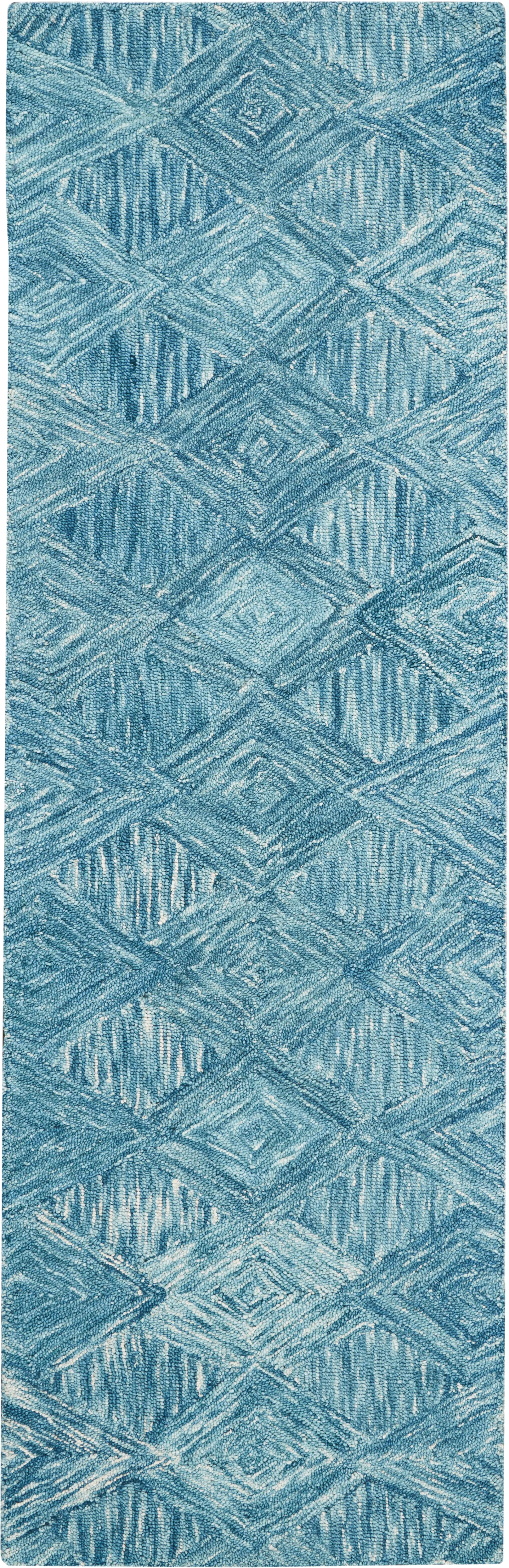 Litzendorf Teal 2'3 x 7'6 Rug