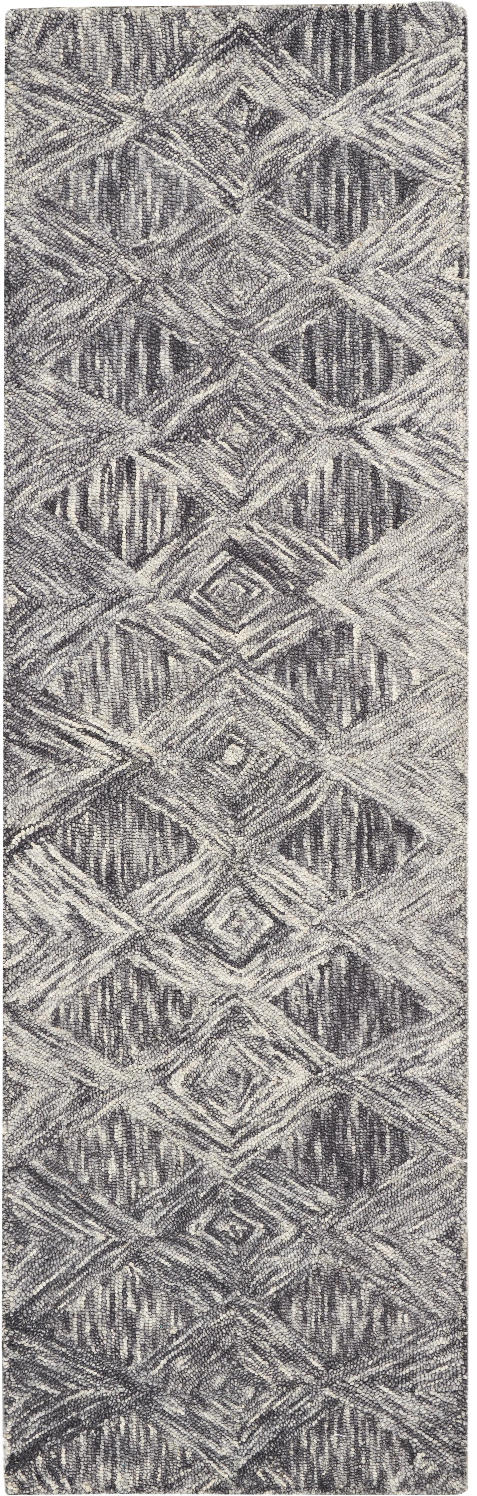 Litzendorf Silver 2'3 x 7'6 Rug - Image 1