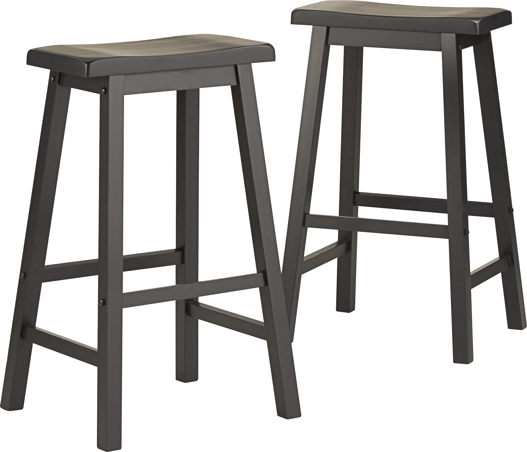 Nario Charcoal Barstools (Set of 2) - Image 1
