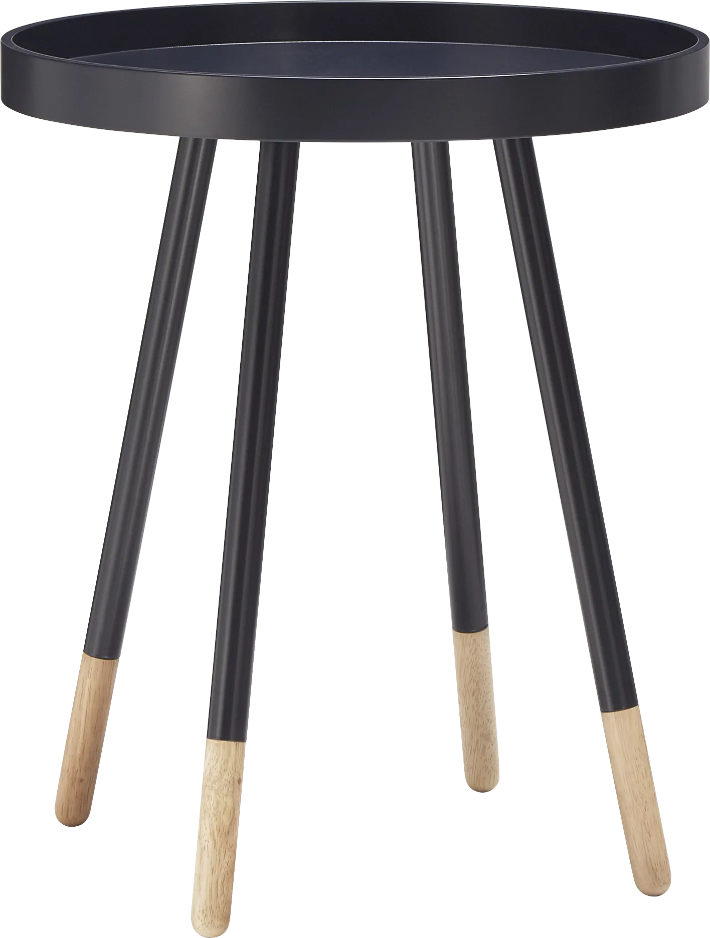 Sibley Lane Black Accent Table - Image 1