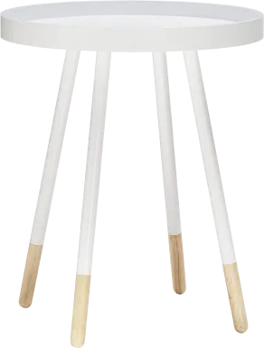 Sibley Lane White Accent Table