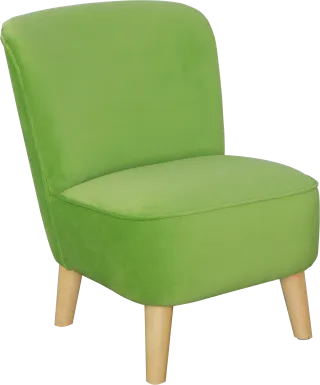 Kids Vonny Green Accent Chair
