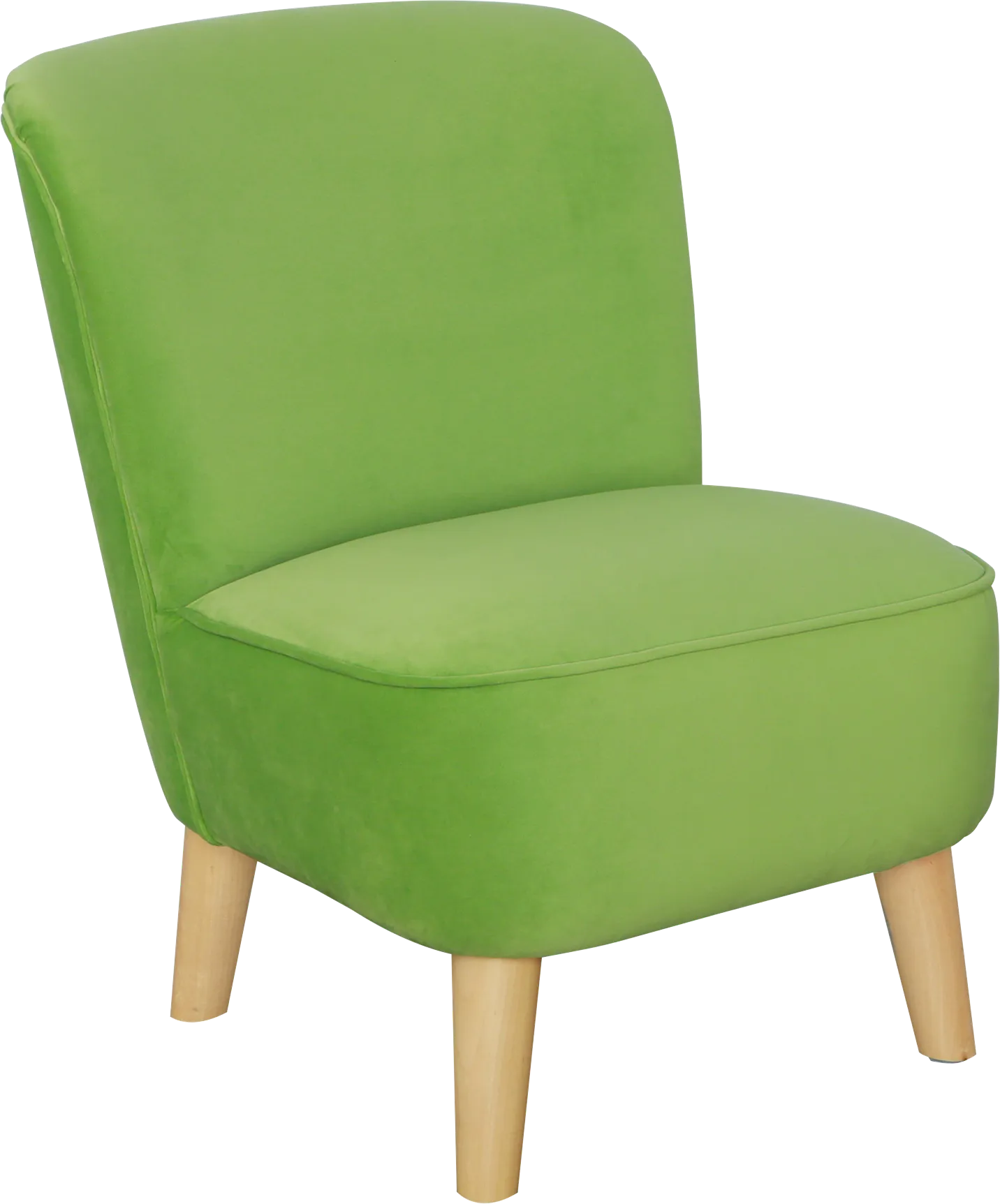 Kids Vonny Green Accent Chair - Image 1