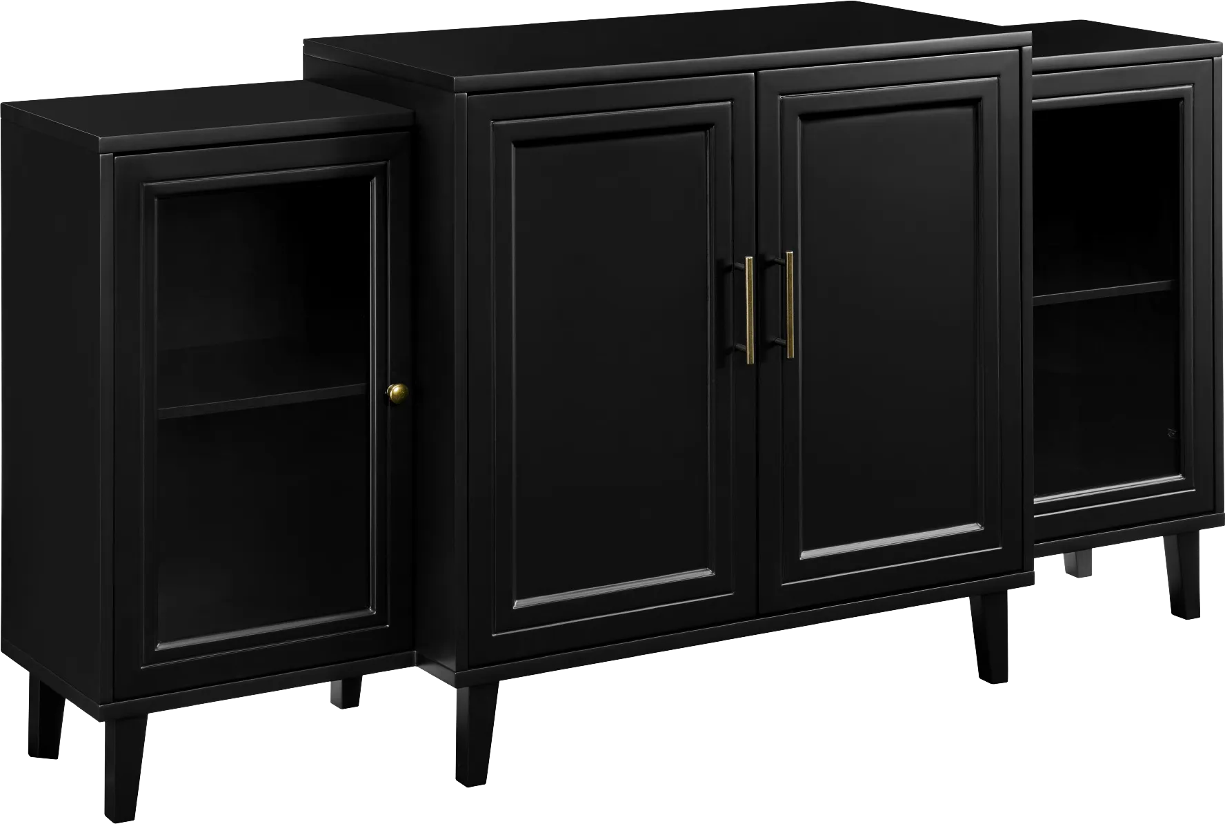 Langwater Black Sideboard - Thumbnail - Image 1