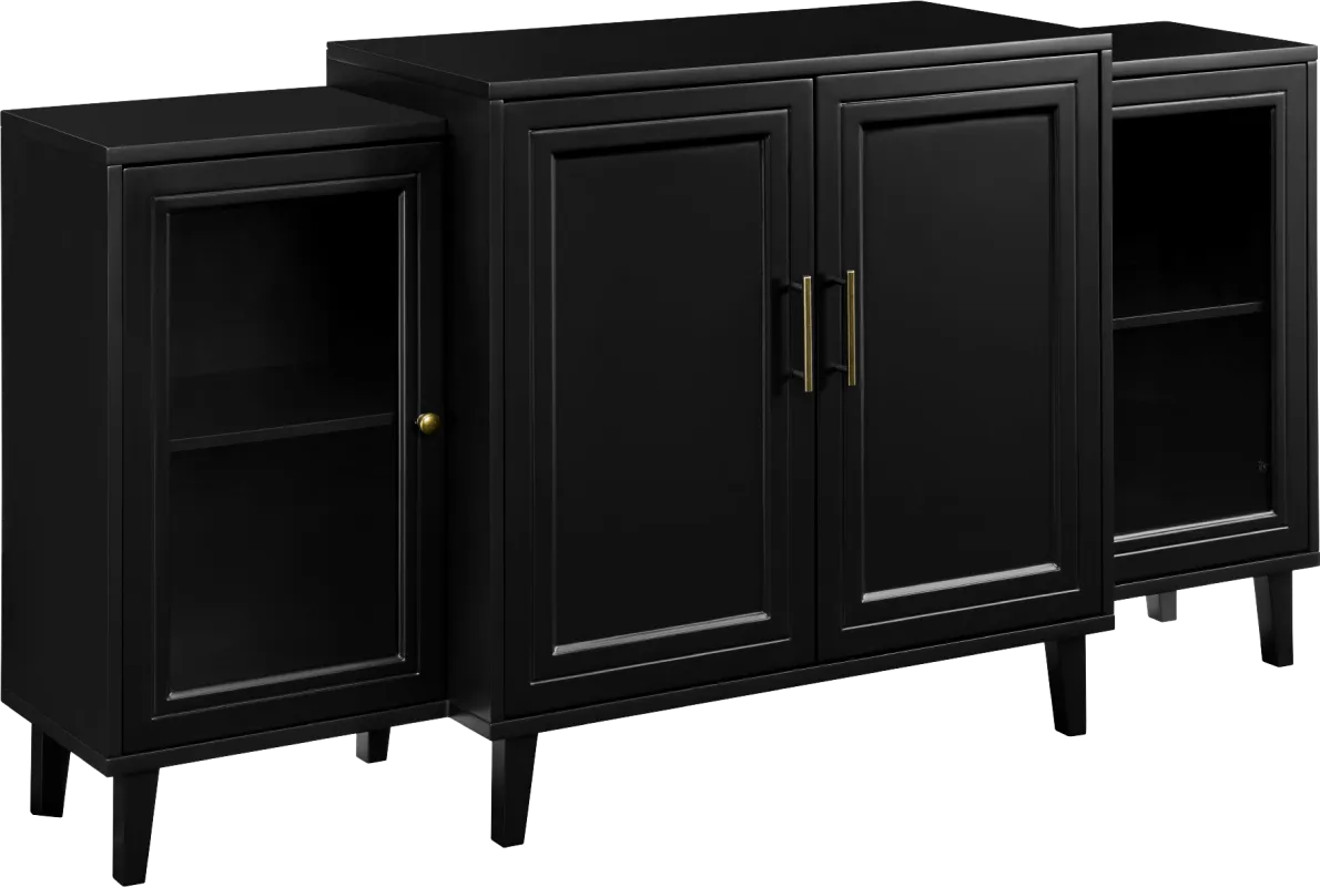 Langwater Black Sideboard