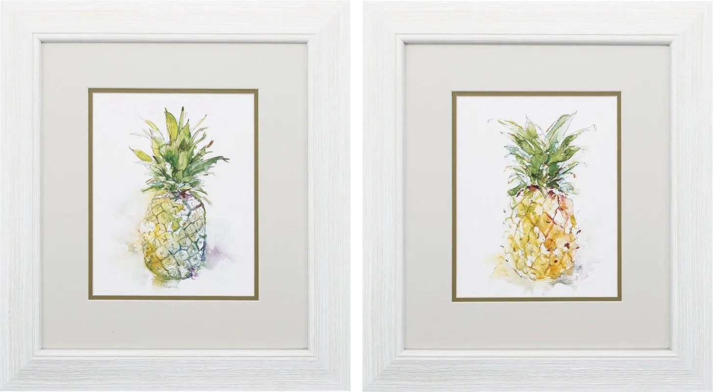 Delicious Ripe Yellow Artwork, Set of 2