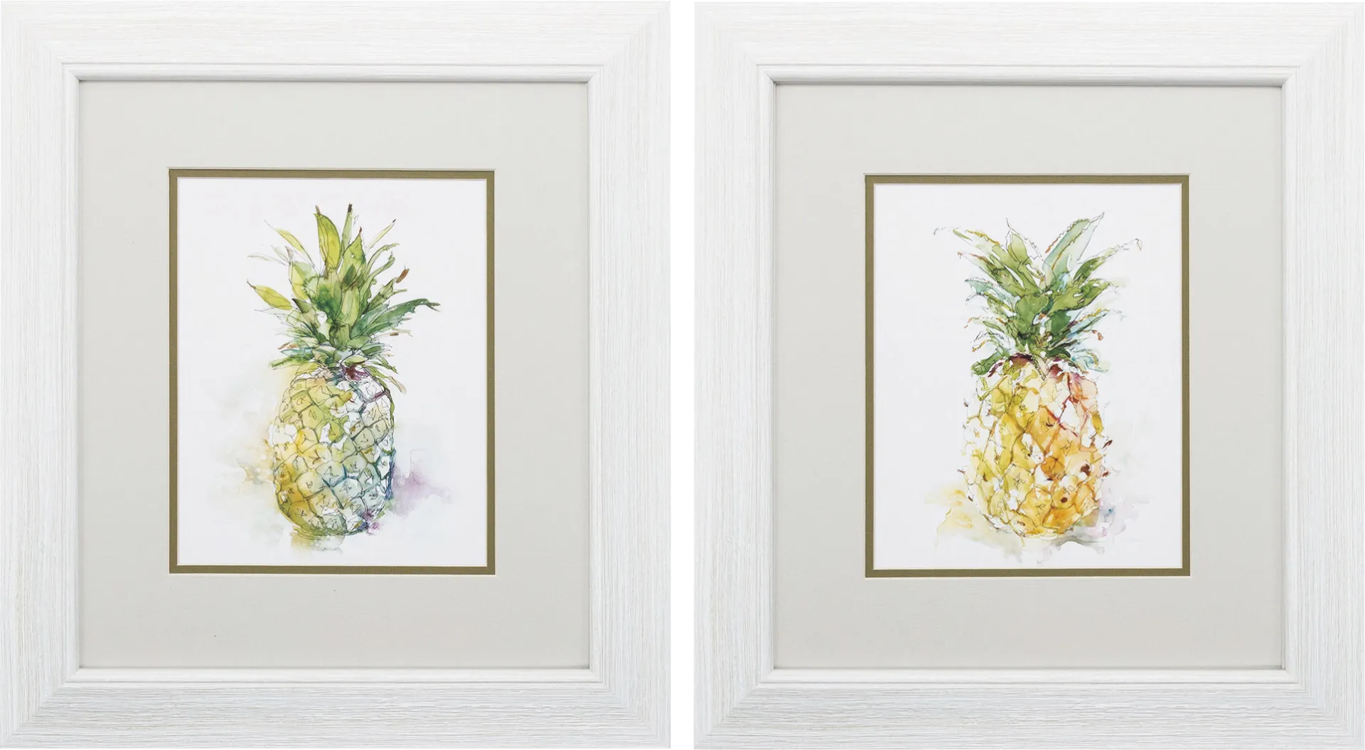 Delicious Ripe Yellow Artwork, Set of 2 - Image 1