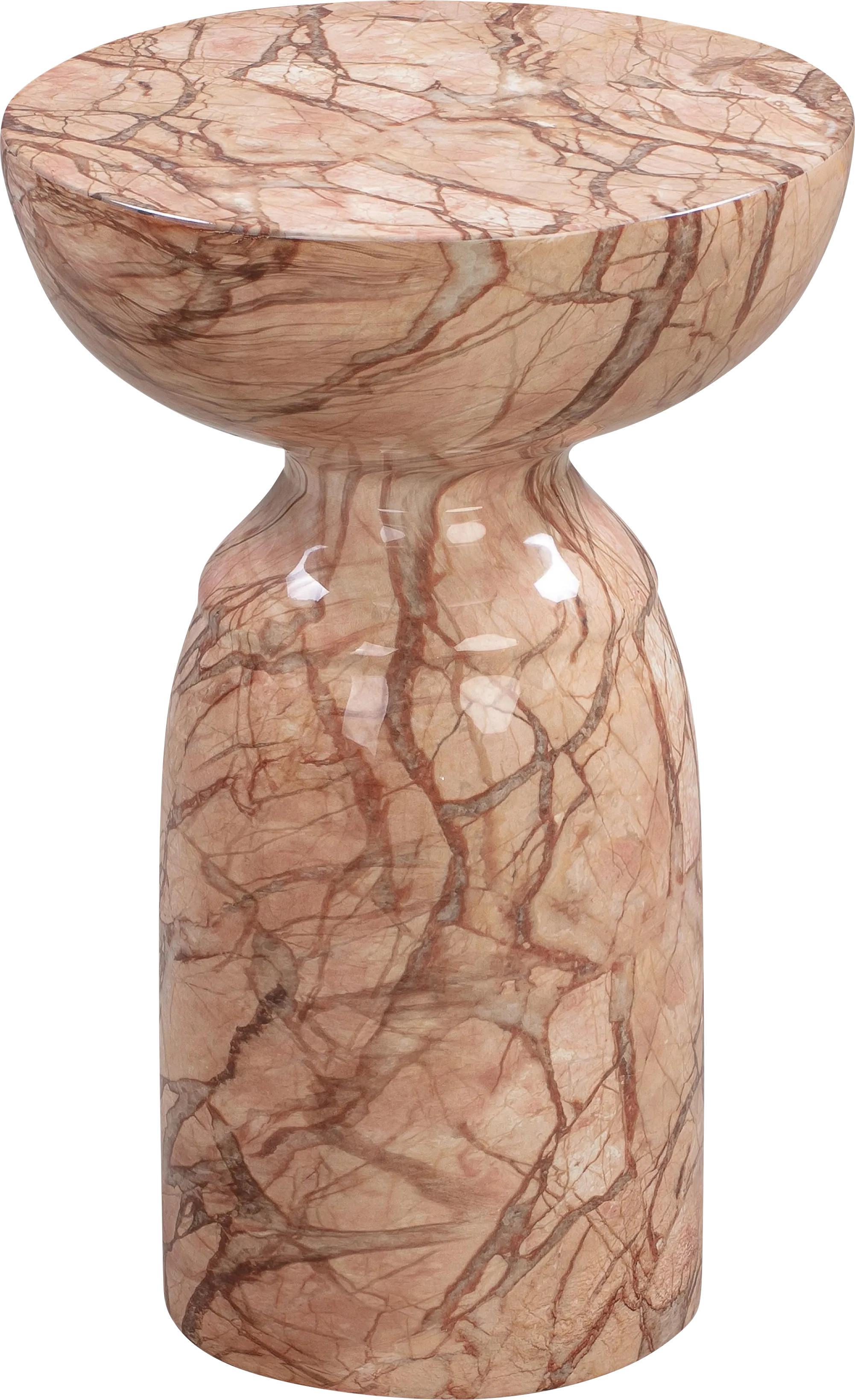 Fausta Pink Accent Table - Thumbnail - Image 1