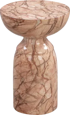 Fausta Pink Accent Table