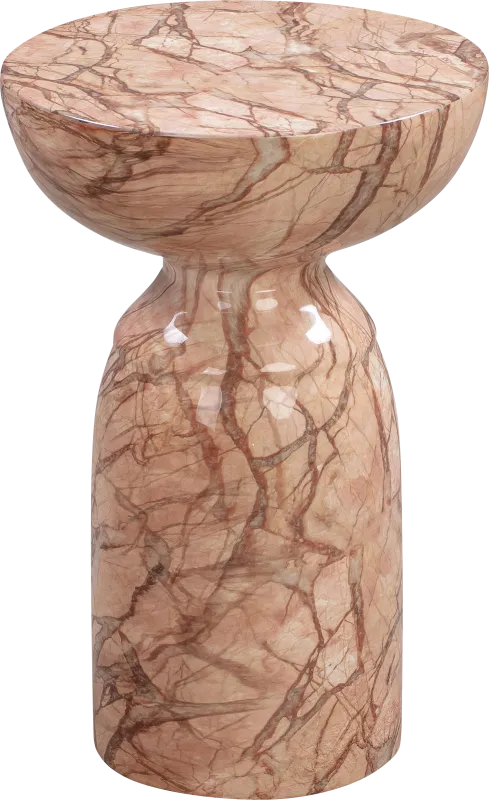 Fausta Pink Accent Table