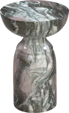 Fausta Gray Accent Table