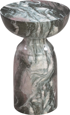 Fausta Gray Accent Table