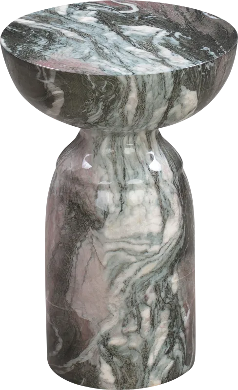 Fausta Gray Accent Table