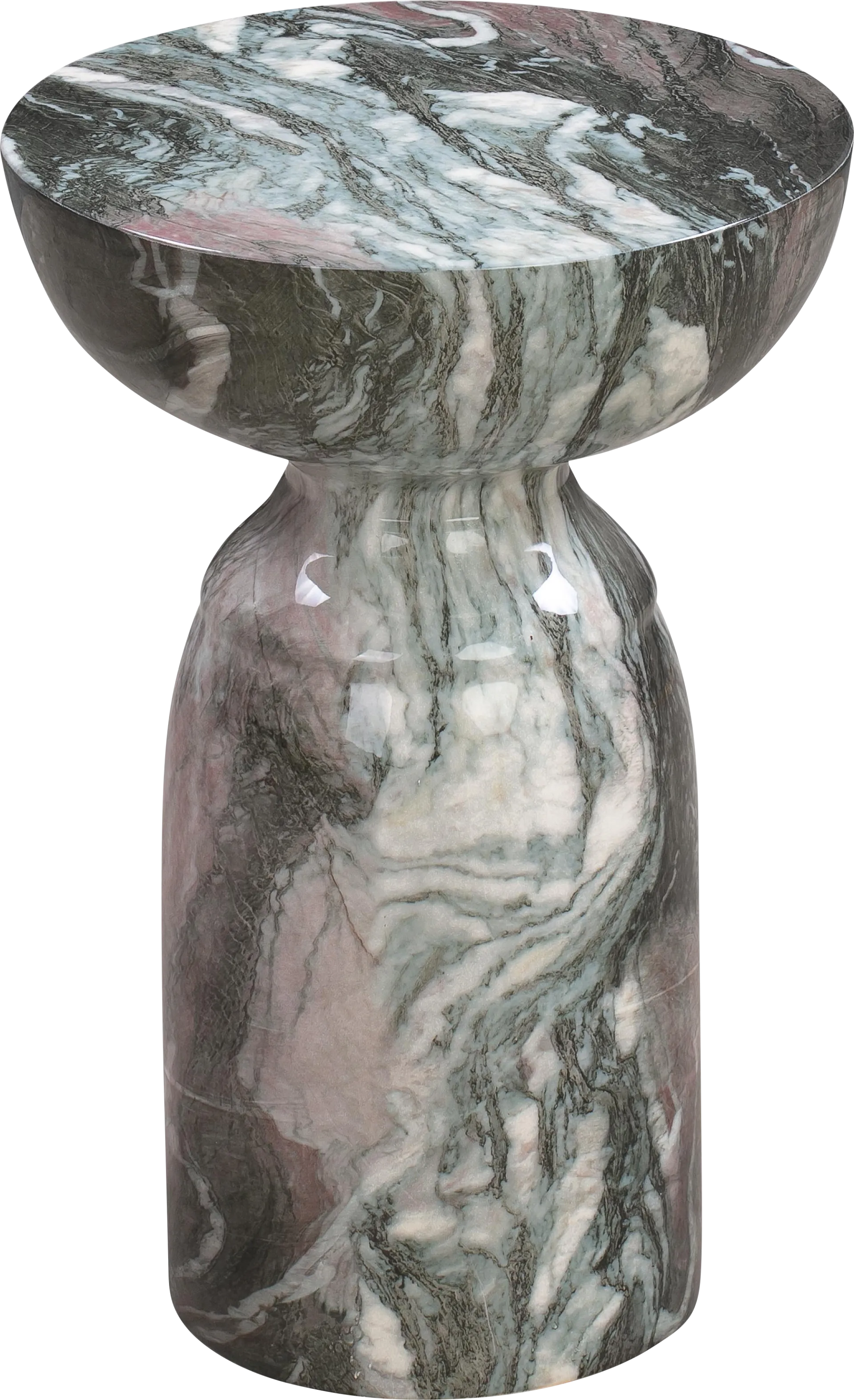 Fausta Gray Accent Table - Image 1