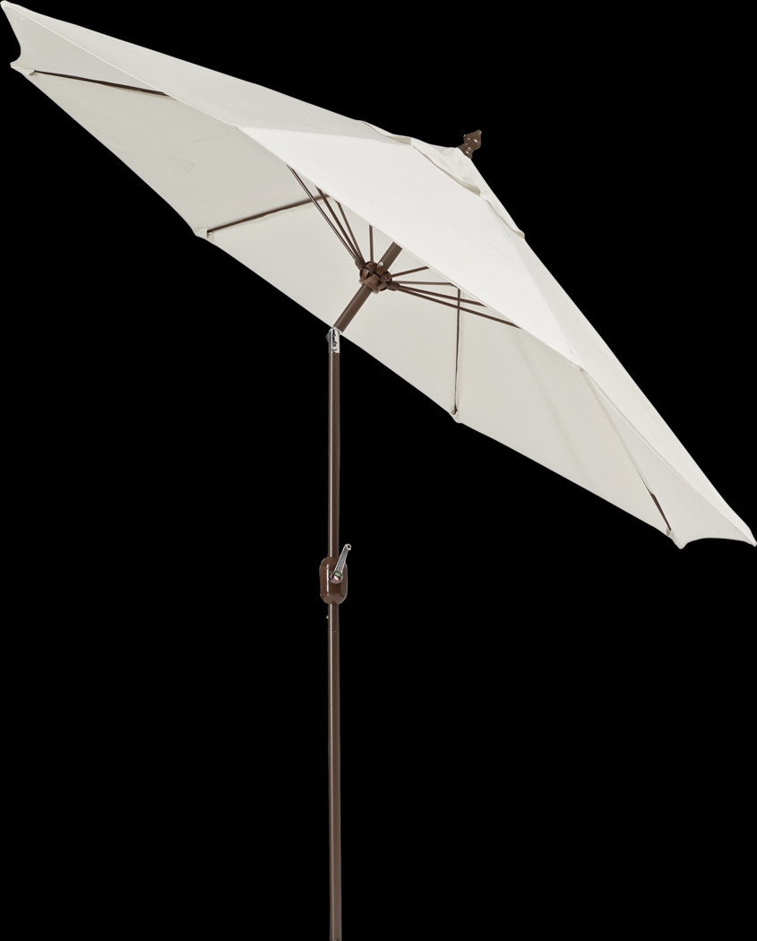 Brolly 9' Octagon Outdoor Vanilla Umbrella - Thumbnail - Image 2