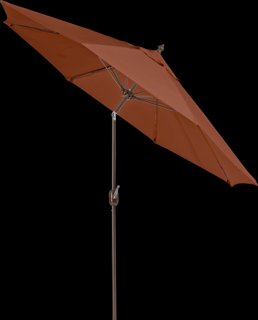 Brolly 9' Octagon Outdoor Rust Umbrella - Thumbnail - Image 2