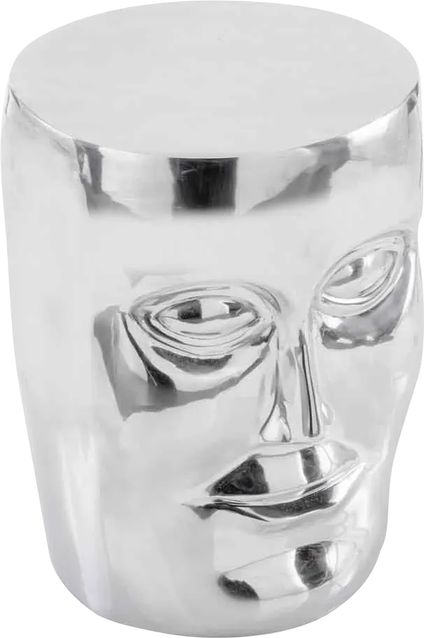 Davyn Silver Stool - Thumbnail - Image 1