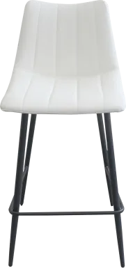 Adeline Court White Counter Height Stool