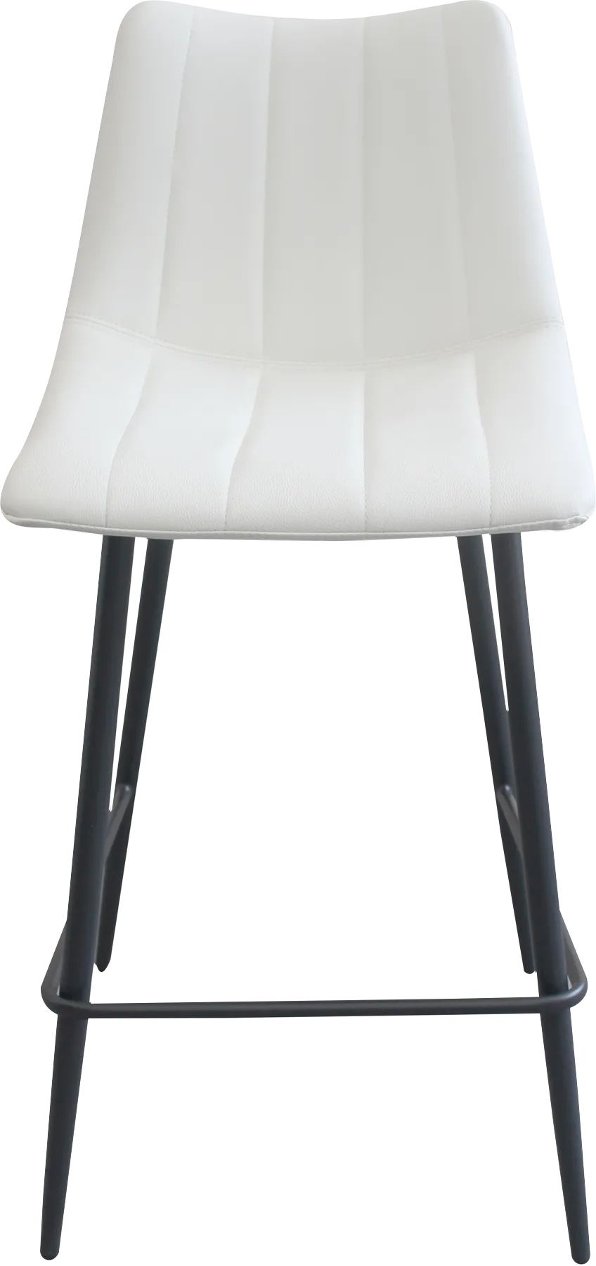 Adeline Court White Counter Height Stool - Image 1